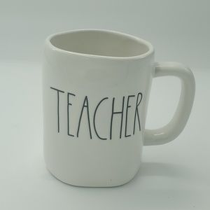 Rae Dunn TEACHER coffee mug